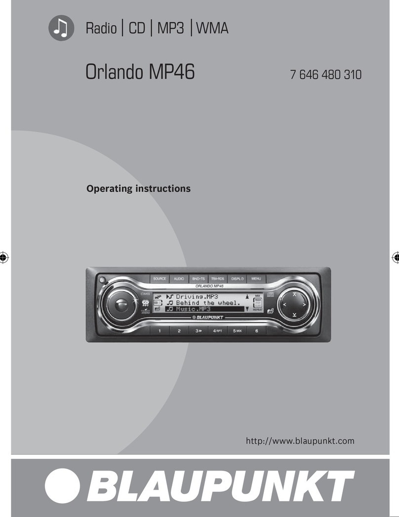 Blaupunkt Orlando MP46 User manual
