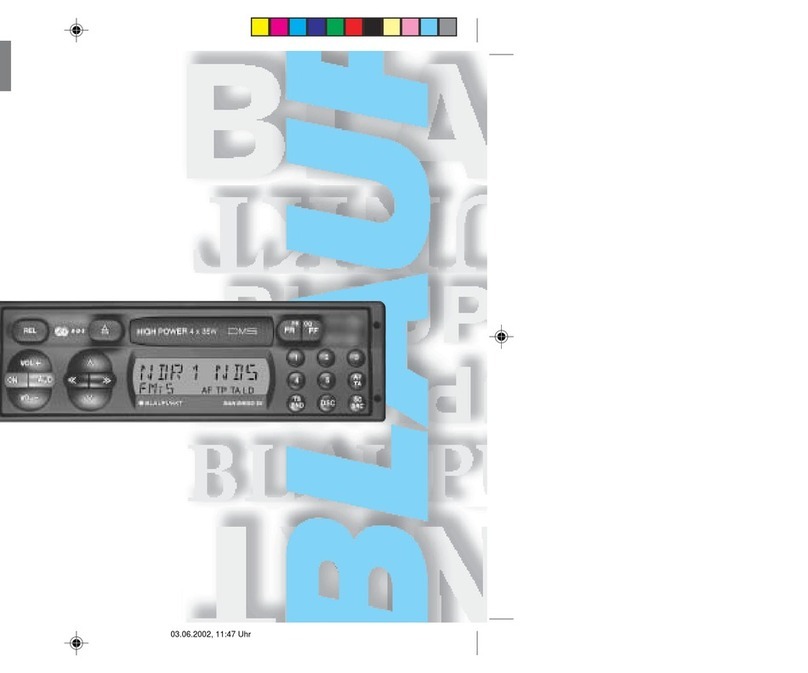 Blaupunkt San Diego DJ A operating instructions