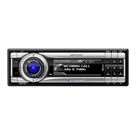 Blaupunkt Hamburg MP68 Specification sheet Blaupunkt Hamburg MP68 Specification sheet