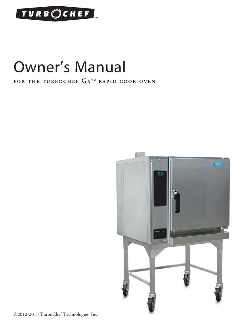 TurboChef G5 owner's manual