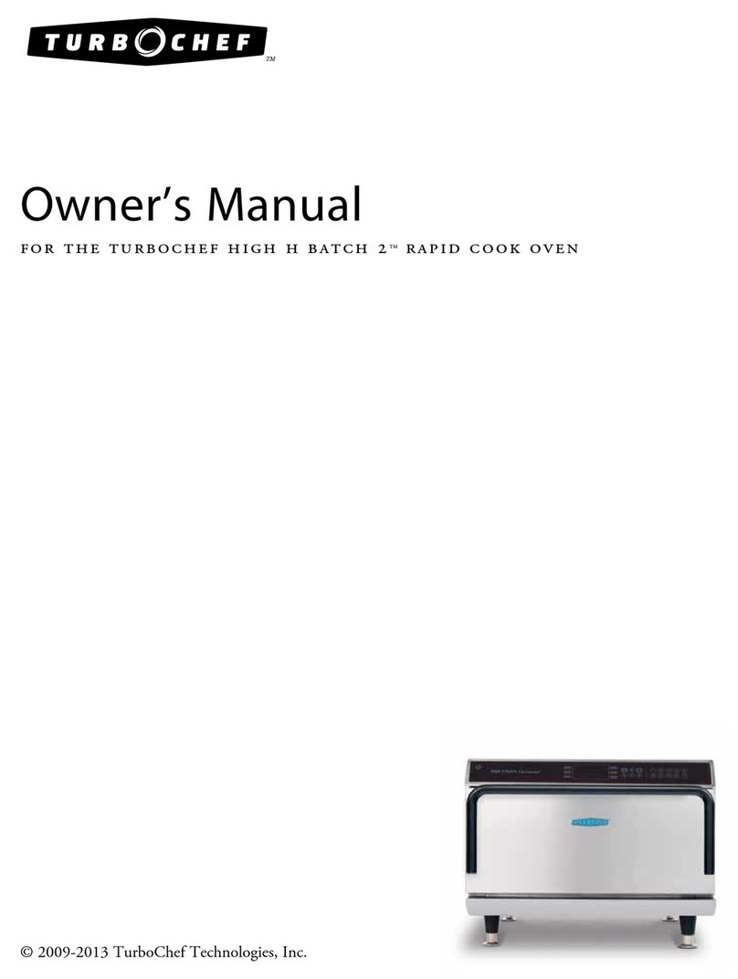 TurboChef HIGH H BATCH 2 User manual