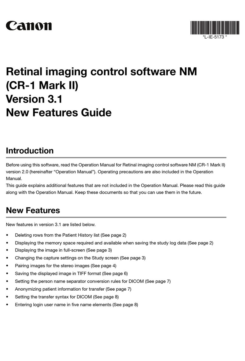Canon CR-1 Mark II Specification sheet