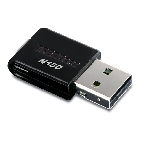 TRENDnet TEW-648UB - 150Mbps Mini Wireless N USB 2.0... User manual