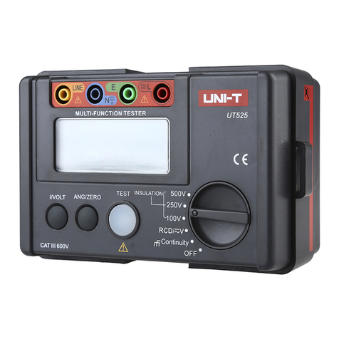 Unit UT525 User manual Unit UT525 User manual