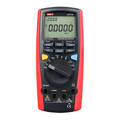 Unit UT71A User manual