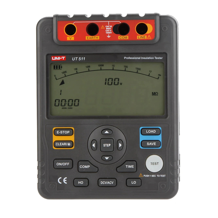 Unit UT511 operating manual