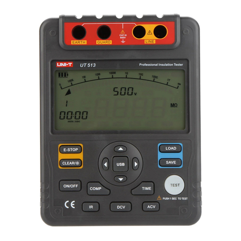 Unit UT513 operating manual