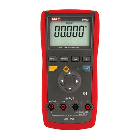 Unit UT712 operating manual