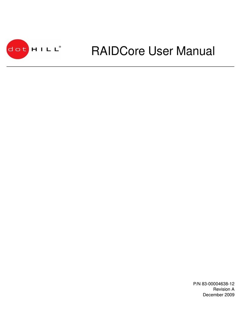 Dot Hill Systems RAIDCore user manual