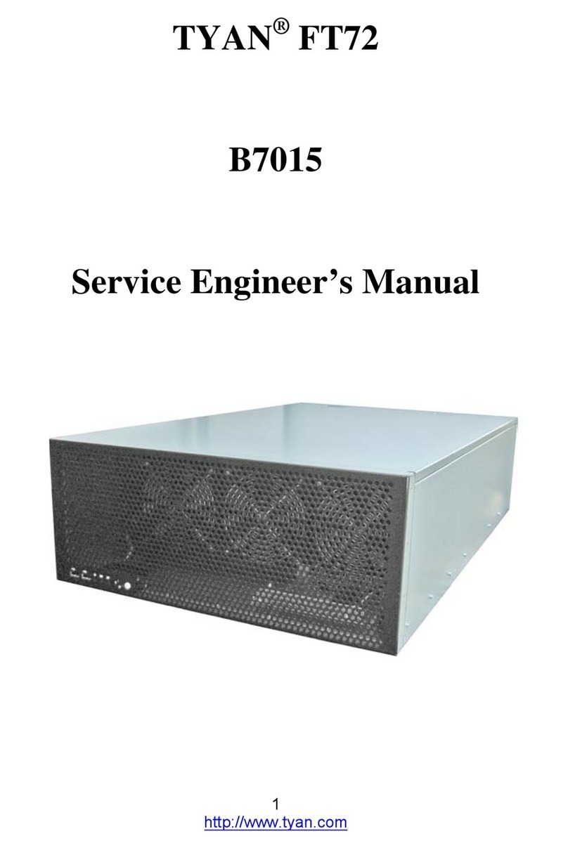 TYAN FT72 B7015 Quick start guide