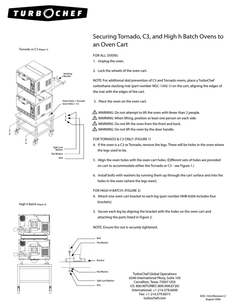TurboChef TORNADO Instruction Manual