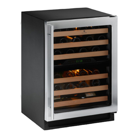 U-Line Echelon Wine Captain 2275ZWC Configuration guide