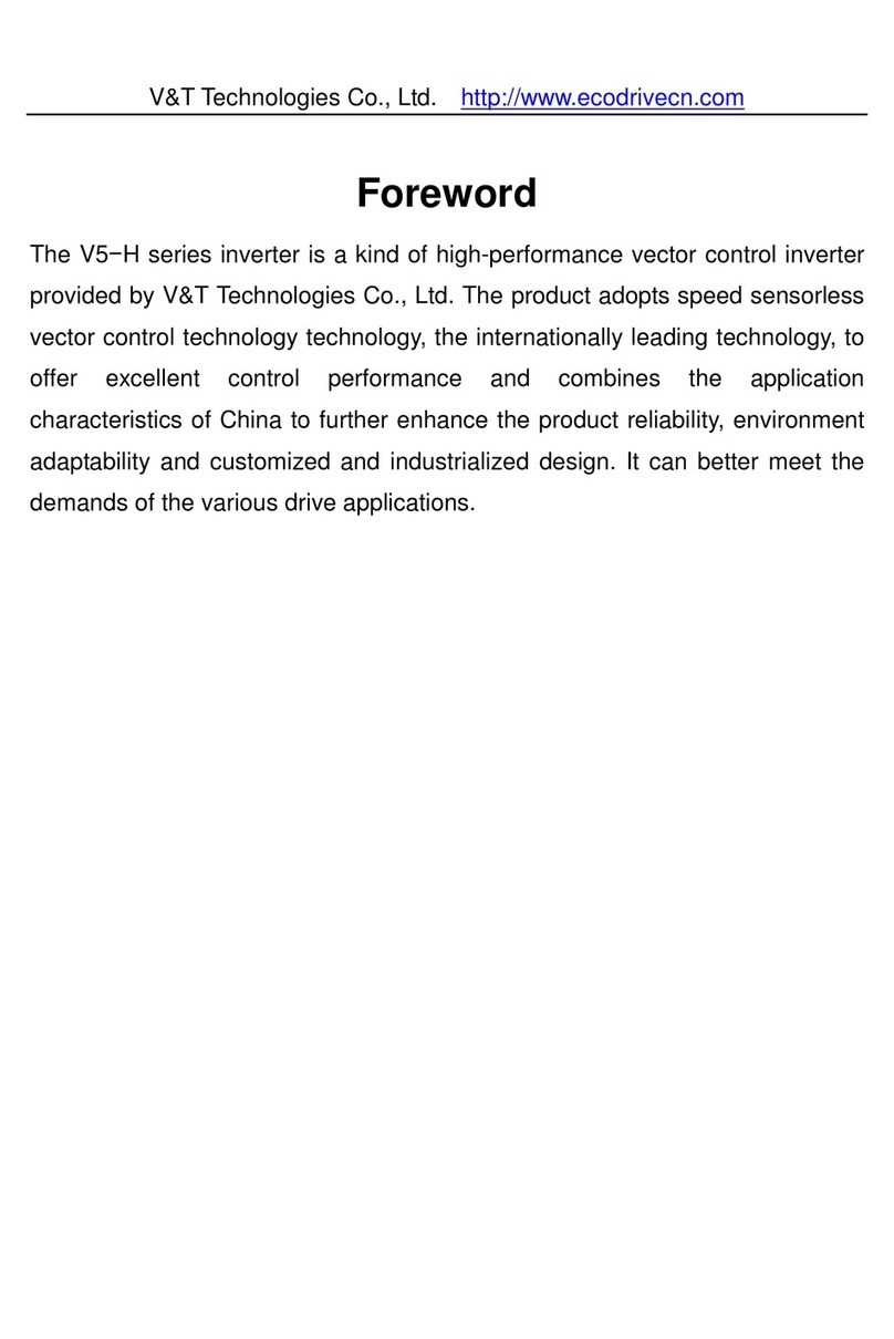 Eco Drive V5-H Series manual&nbsp;