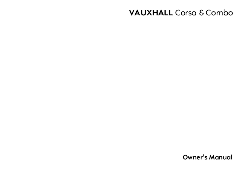 Vauxhall 2013 Corsa Infotainment system owner's manual