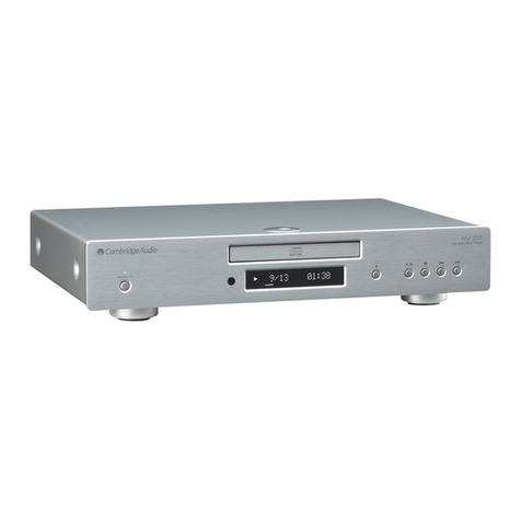 Cambridge Audio AZUR 351C User manual