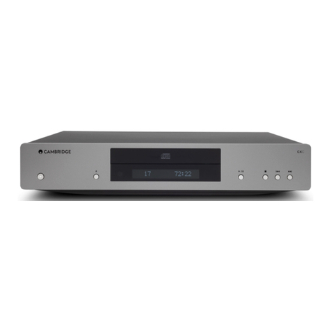 Cambridge Audio AZUR 550C user manual