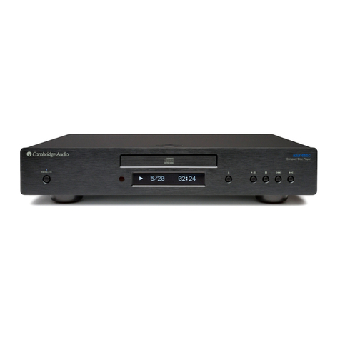 Cambridge Audio AZUR 651C user manual