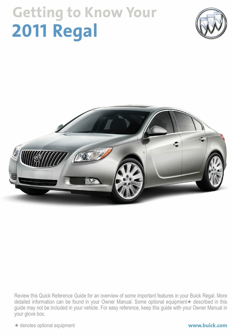 Buick 1997 Regal Assembly instructions
