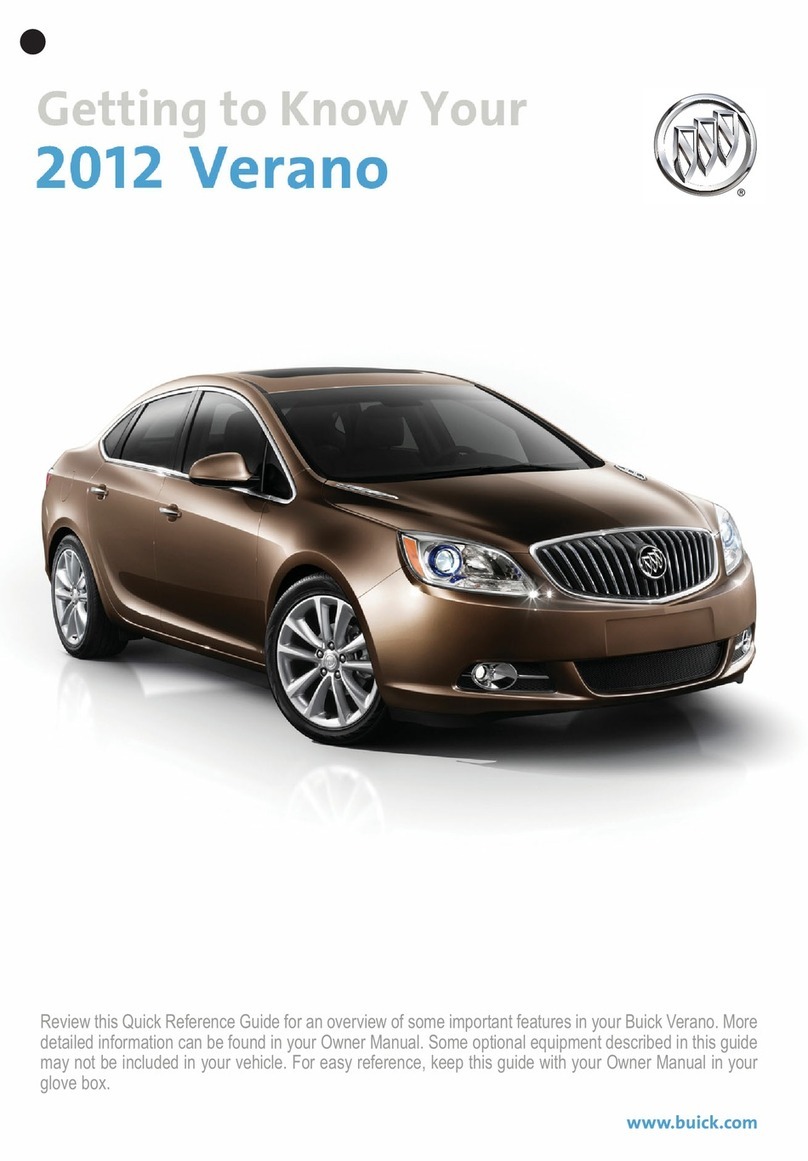 Buick Verano Assembly instructions