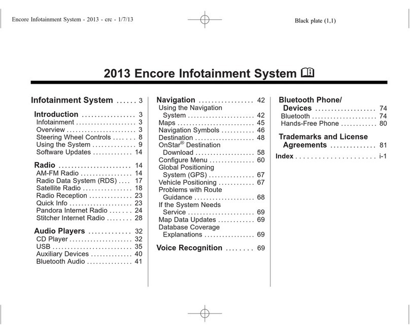 Buick Encore user manual