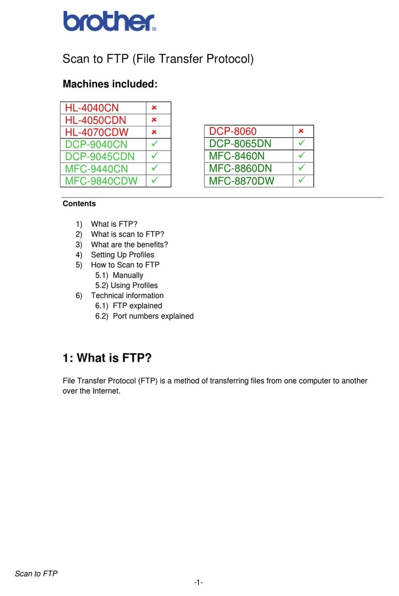 Brother DCP-9040CN User manual