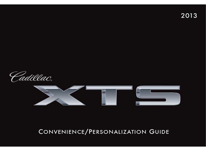 Cadillac 2013 XTS User manual