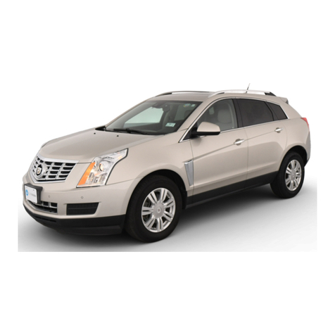 Cadillac 2011 SRX CROSSOVER User manual