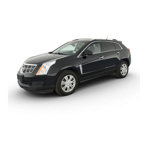 Cadillac 2011 SRX CROSSOVER User manual