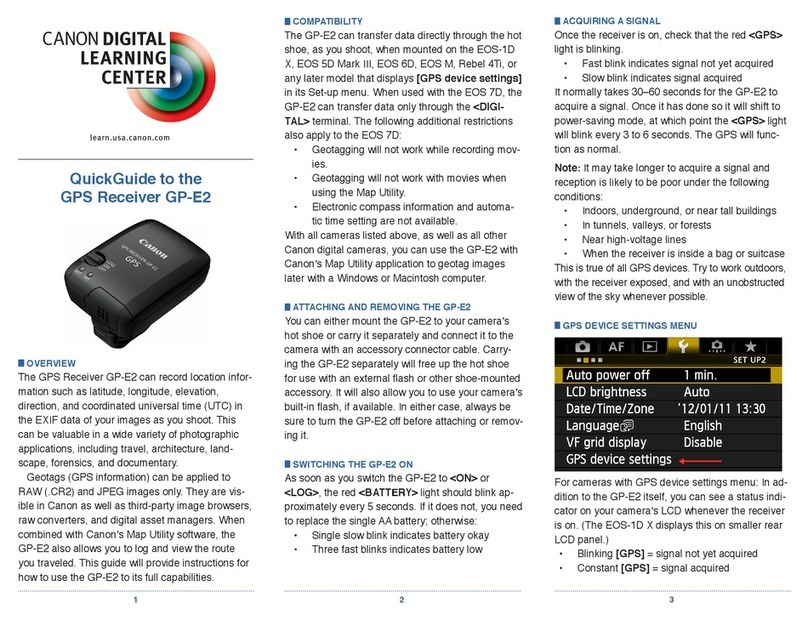 Canon GP-E2 User manual