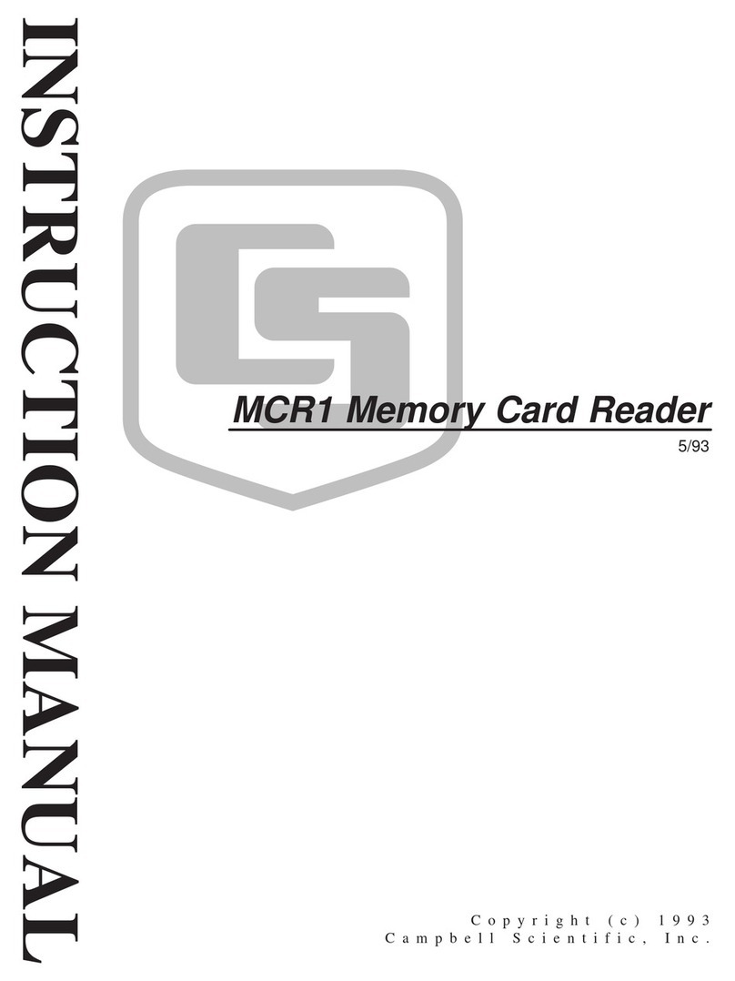 Campbell MCR1 instruction manual