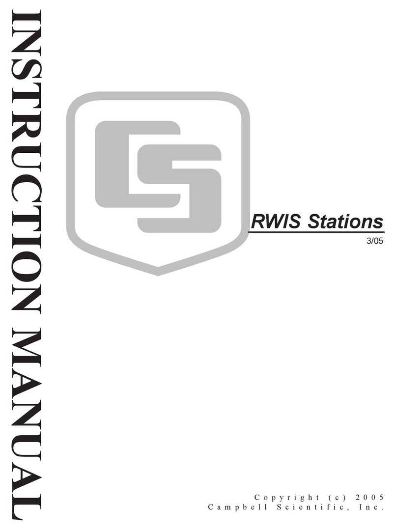 Campbell RWIS STATIONS User manual
