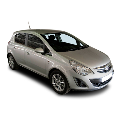 Vauxhall 2013 Corsa Infotainment system owner's manual