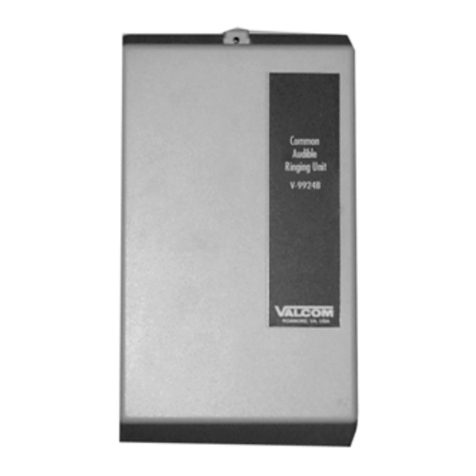 Valcom V-9924B User manual