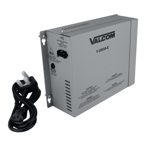 Valcom V-2003A-E User manual
