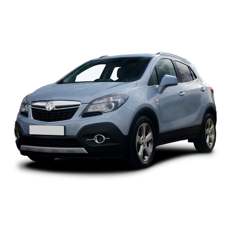 Vauxhall 2013 Mokka owner's manual