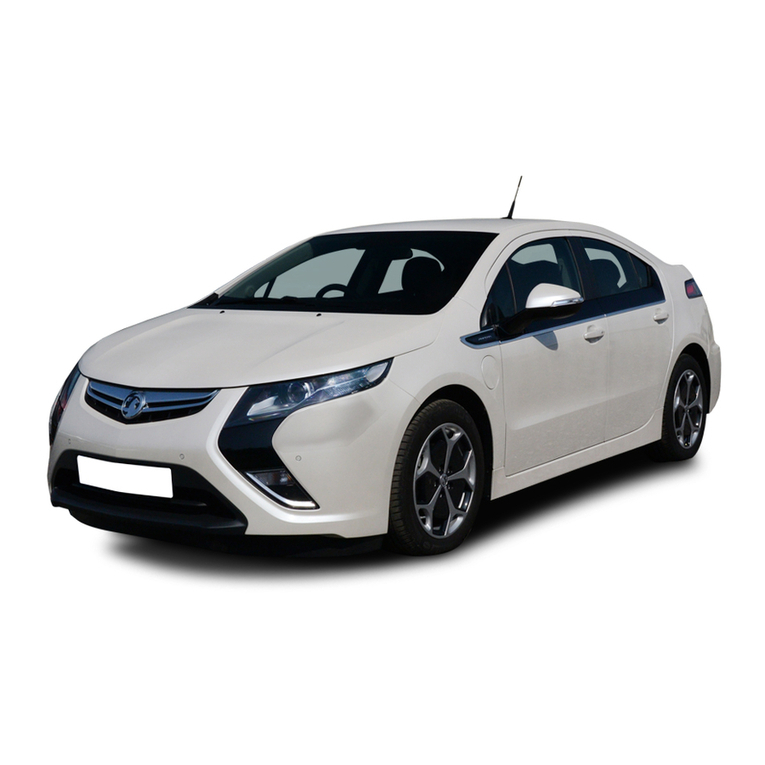 Vauxhall Ampera owner's manual