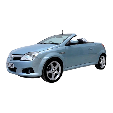 Vauxhall 2009 Tigra User manual