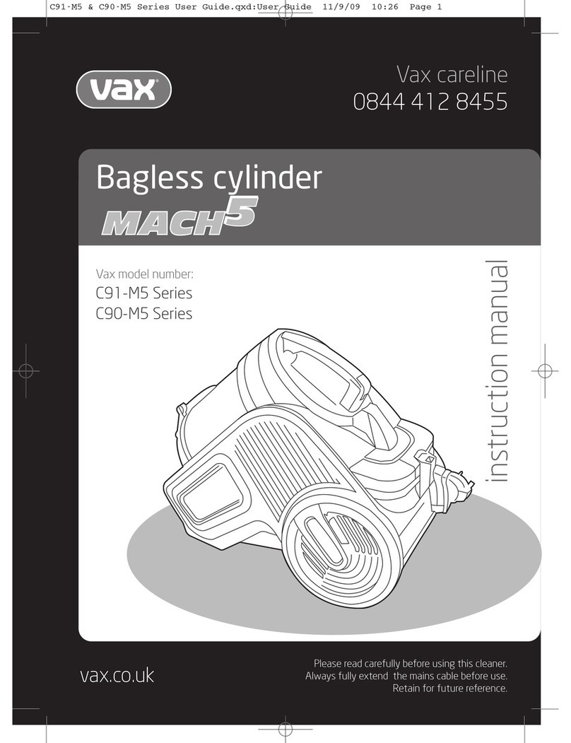 Vax C91-M5 Series User manual