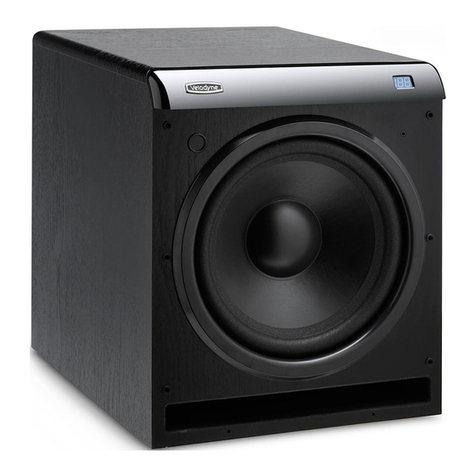 Velodyne CHT- 8Q User manual