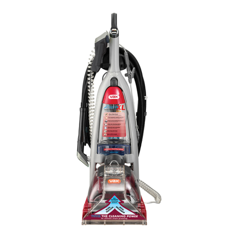 Vax Rapide XL Ultra V-027X User manual