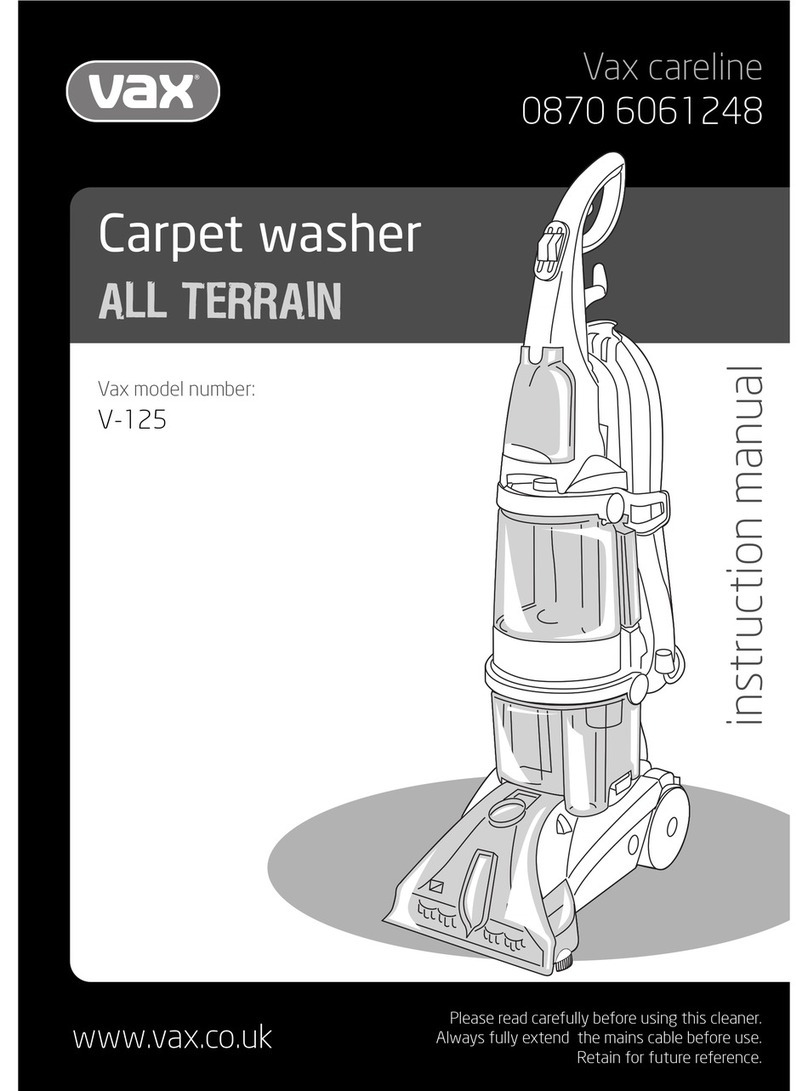Vax ALL TERRAIN V-125 User manual
