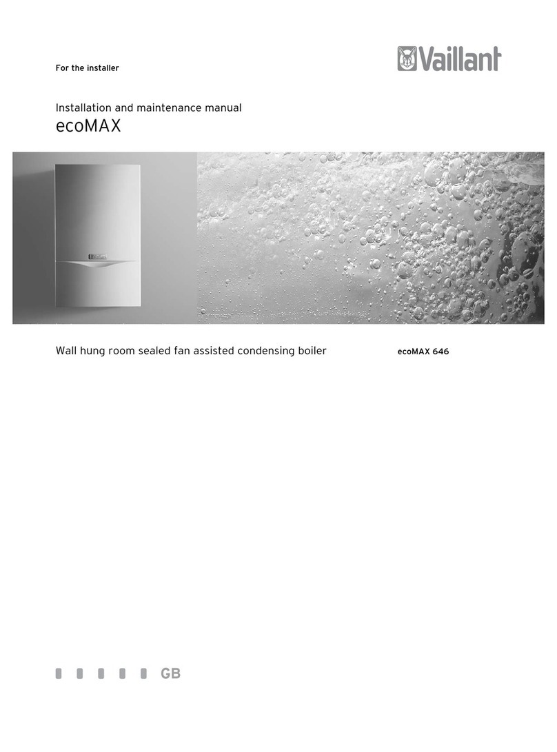 Vaillant ecoMAX 646 Manual