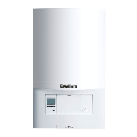 Vaillant ecoTEC pro operating instructions