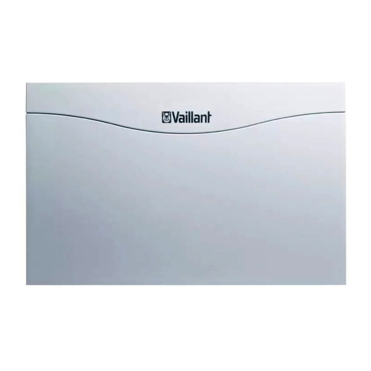 Vaillant Mixer module VR 61 OPERATING AND INSTALLATION Manual