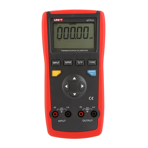 Unit UT713 operating manual