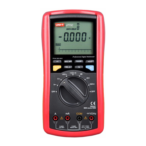 Unit UT70C operating manual