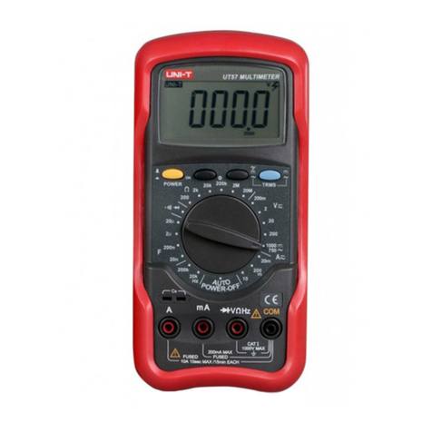 Unit UT57 User manual