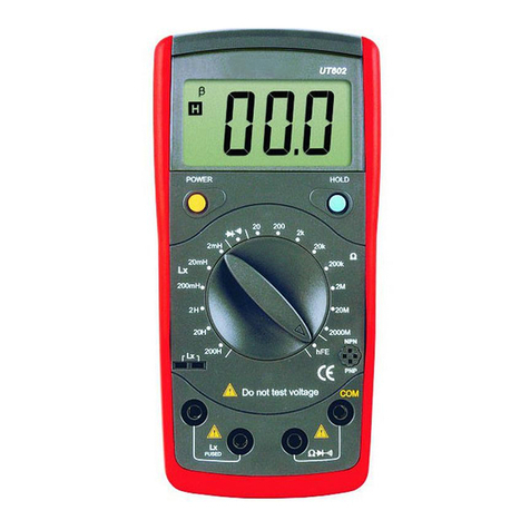 Unit UT602 User manual