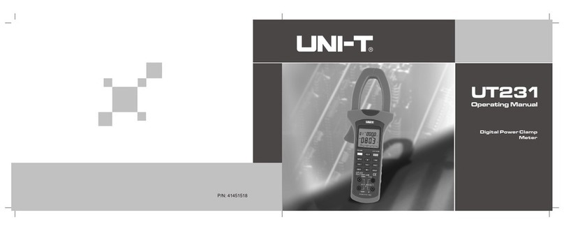 Unit UT231 User manual
