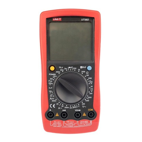 Unit UT58D User manual